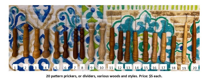 Pattern prickers or dividers